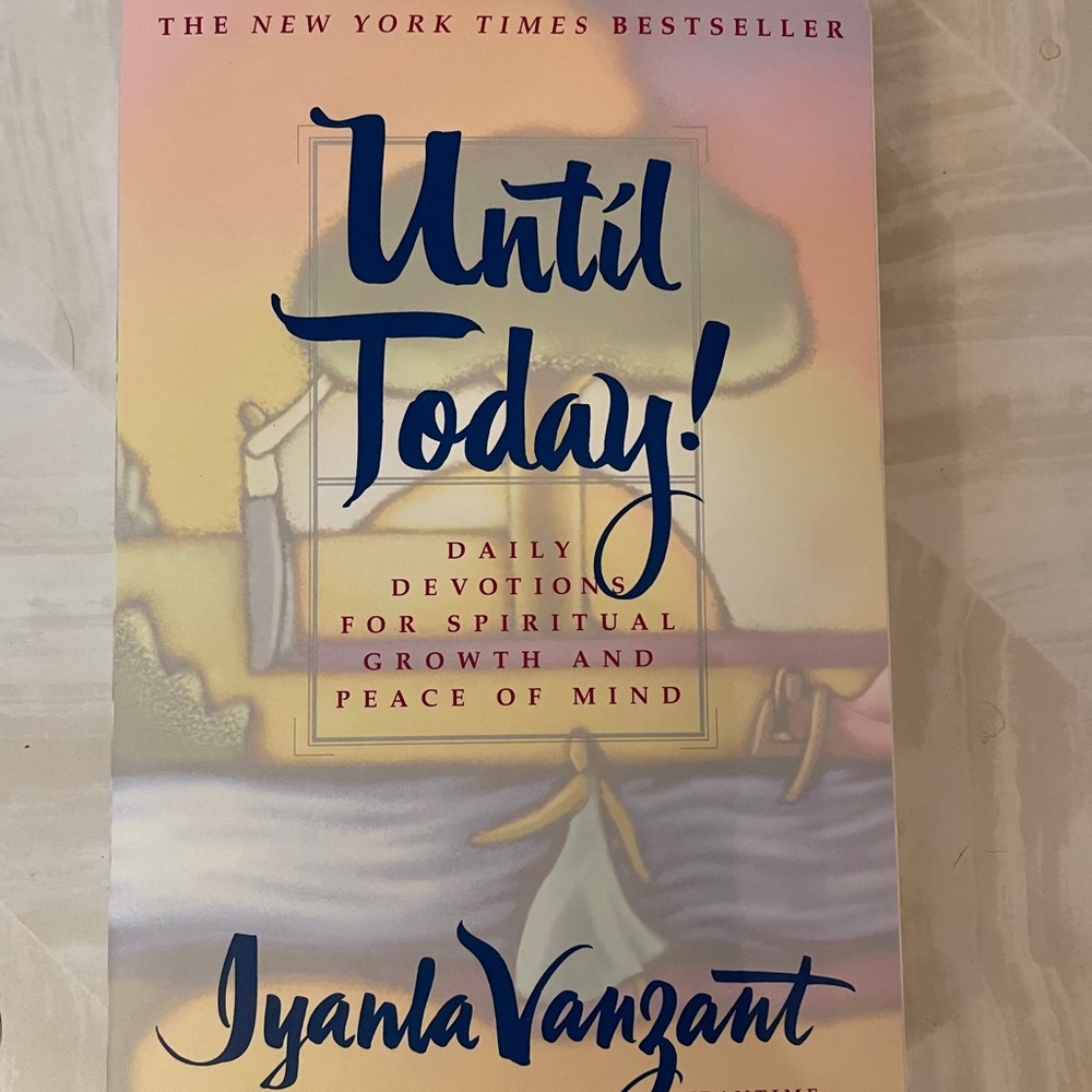 Until Today! by Iyanla Vanzant paperback book. Excellent new condition!!!